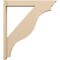 Ekena Millwork 5 1/2-in W x 34-in D x 38-in H Funston Trad Rough Cedar Woodgrain TimberThane Outlooker, Primed Tan OUTUR055X34X38FST04RCPR - alternate 4